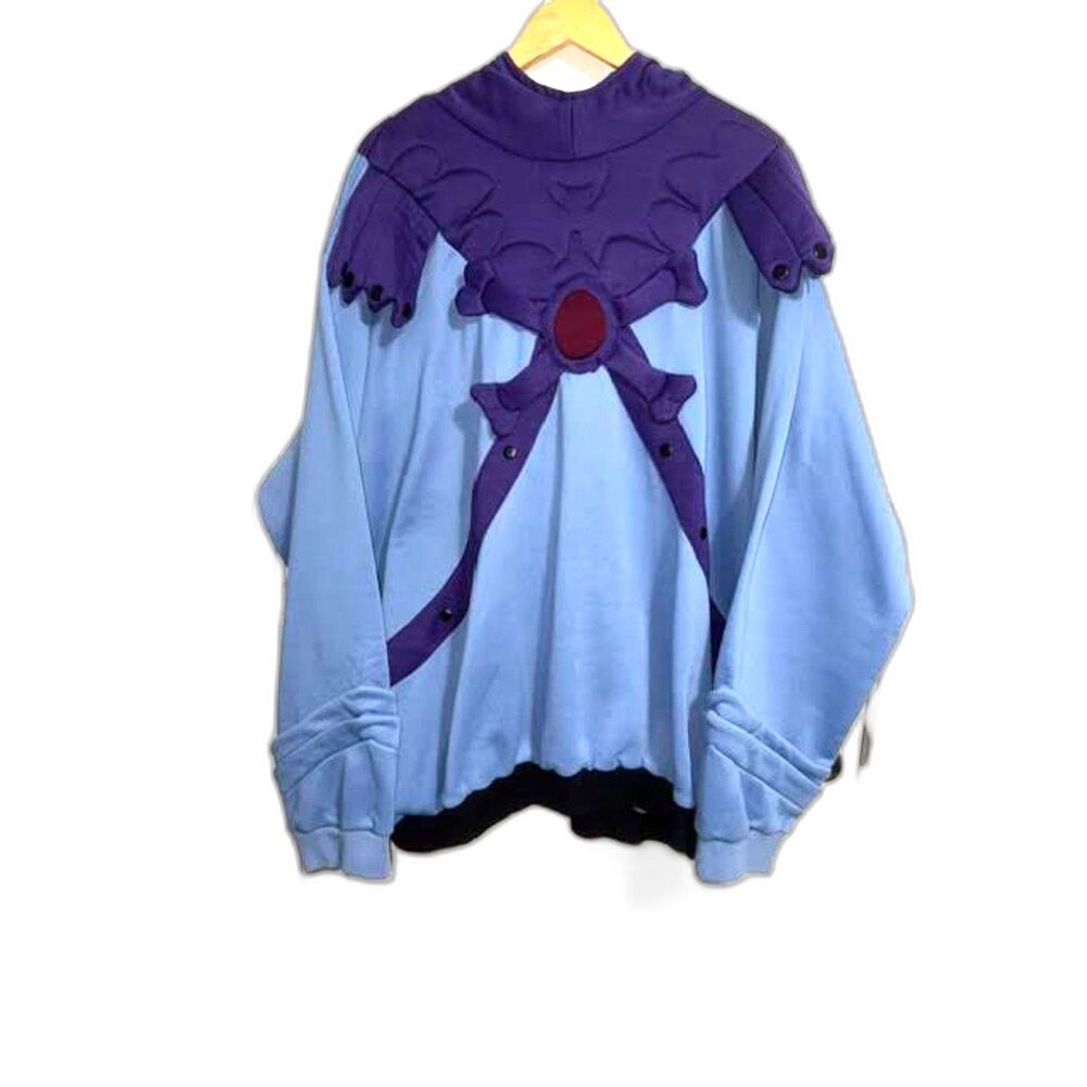 RARE 80s Tees Skeletor Costume Hoodie 5XL MOTU Out-of-Print Rare Cosplay Retro